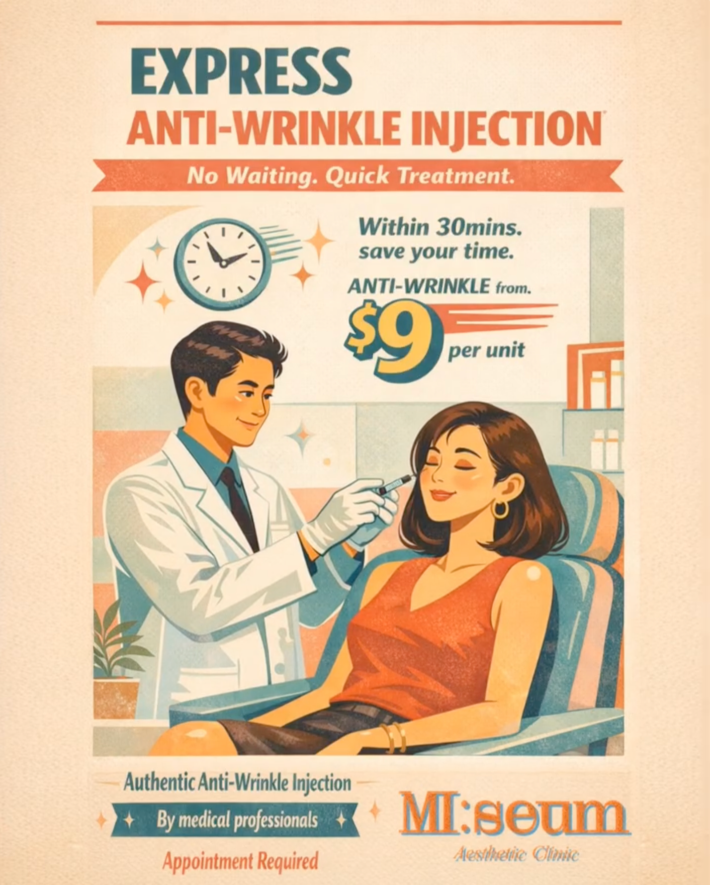 Express Anti Wrinkle Injection